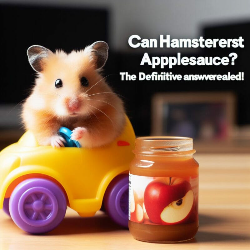 Can Hamsters Eat Applesauce? A Sweet Treat or a Sticky Problem for Hamsters?