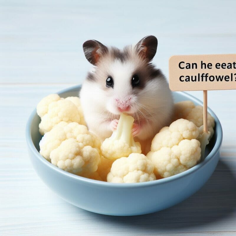 Can Hamsters Eat Cauliflower? Exploring the Safety of This Vegetable for Hamsters
