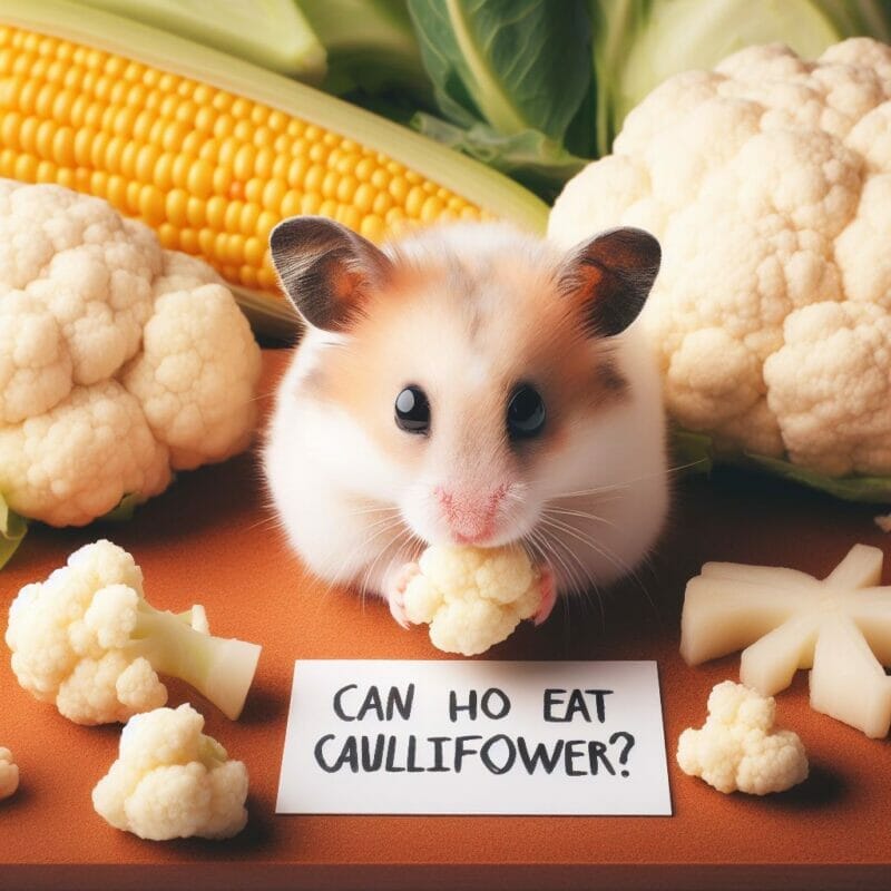 How Much Cauliflower Can Hamsters Eat?
