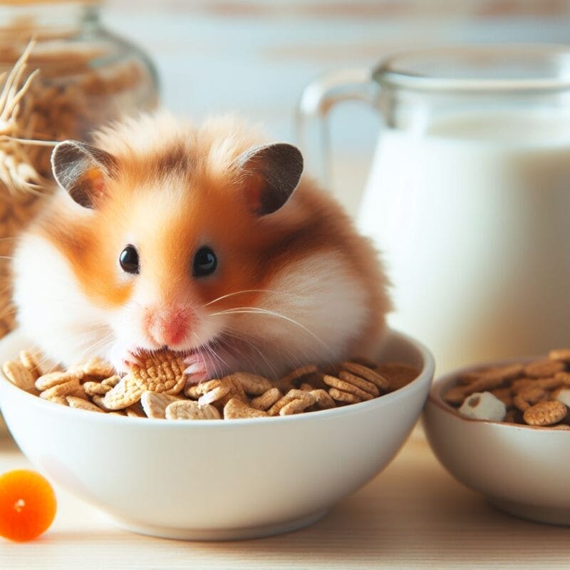 How Much Cereal Can Hamsters Eat?