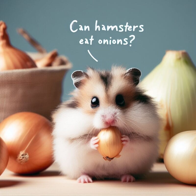 Can hamsters eat Onions?