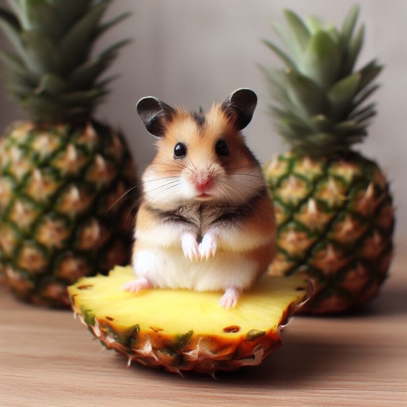 Benefits of feeding Pineapple to hamster