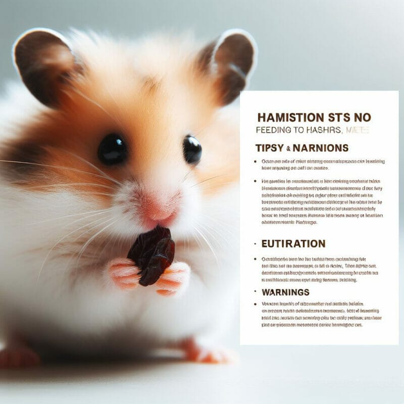 Risks of Feeding Raisins to Hamsters