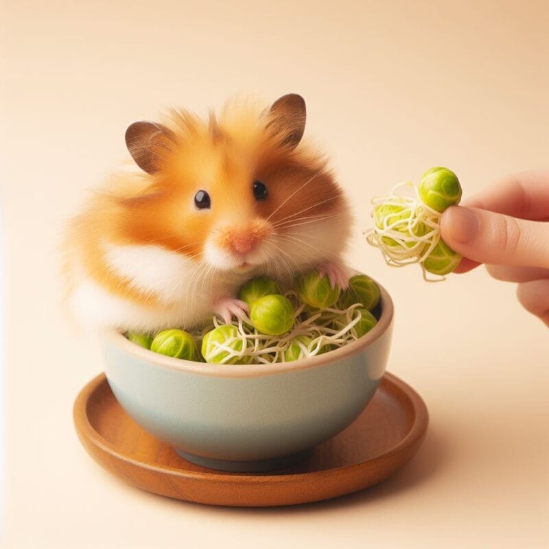 How Much Sprouts Can Hamsters Eat?