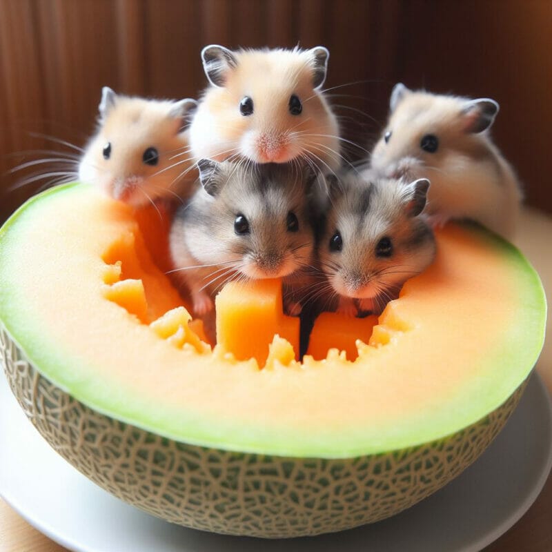 Recommended Cantaloupe Serving Size for Hamsters
