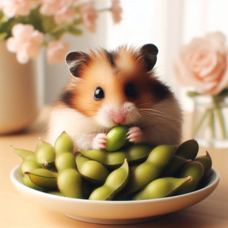 How much Edamame can you give a hamster?