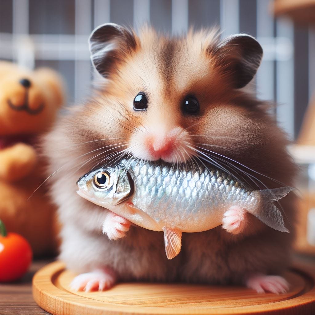 Risk of feeding Fish to hamster