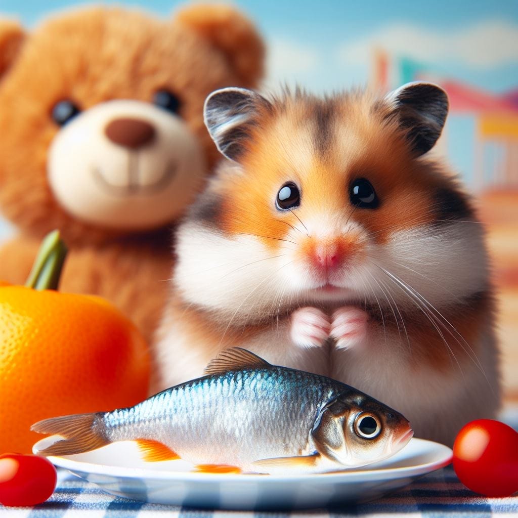 Can hamsters eat Fish?