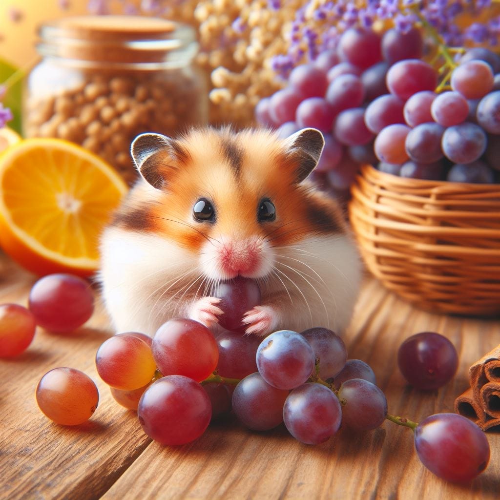 Can Hamsters Eat Grapes?