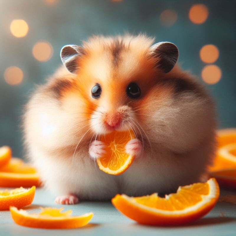 How much Orange Peels can you give a hamster?