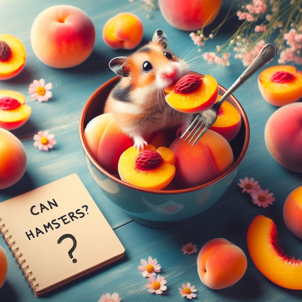 How Much Peach Can You Give a Hamster?