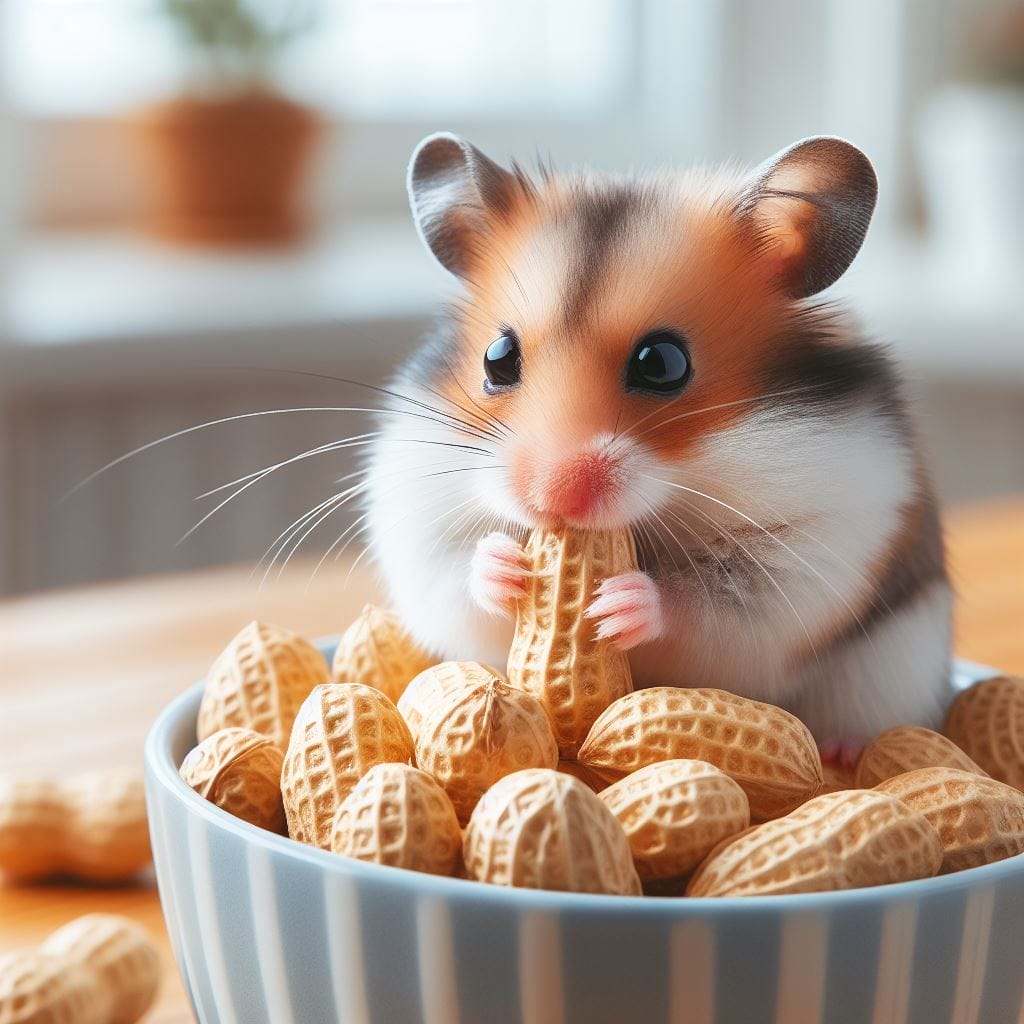 How Much Peanut to Feed Hamsters