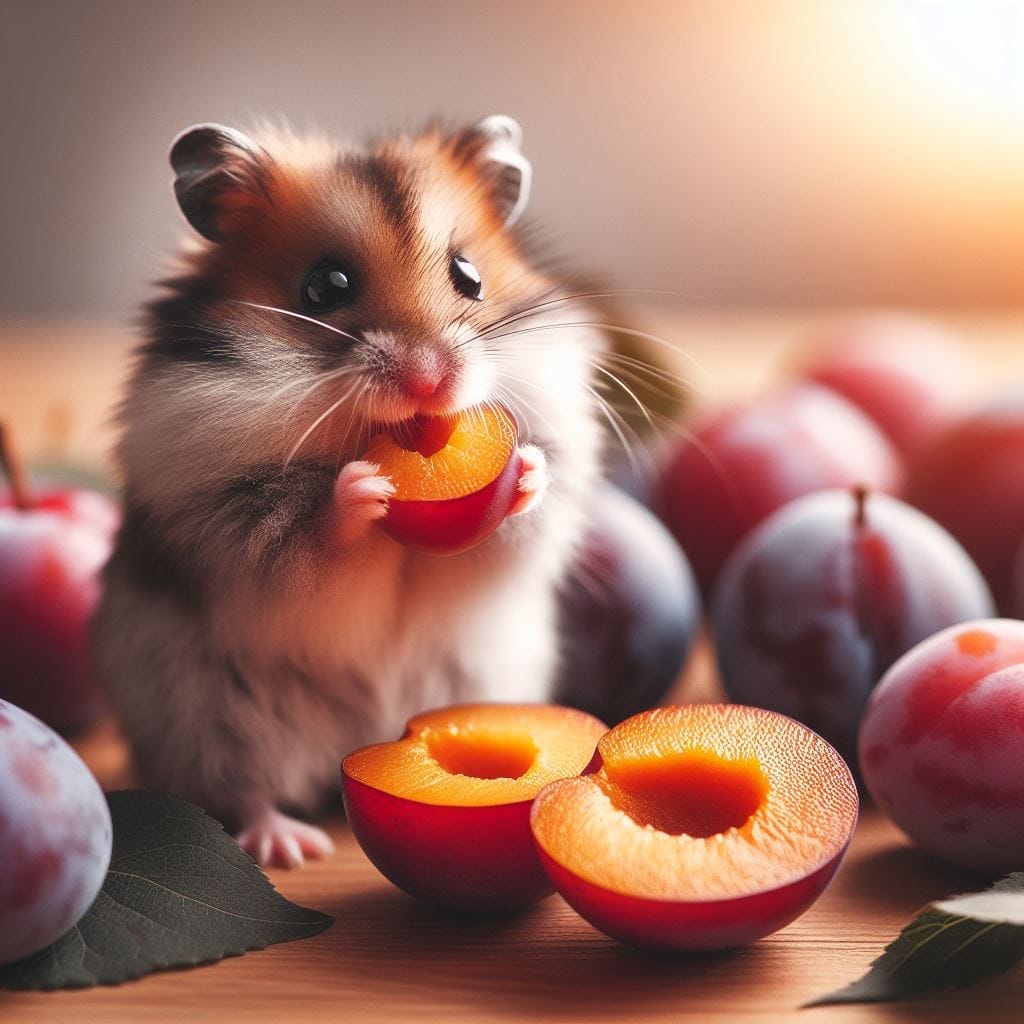 Can hamsters eat Plum?