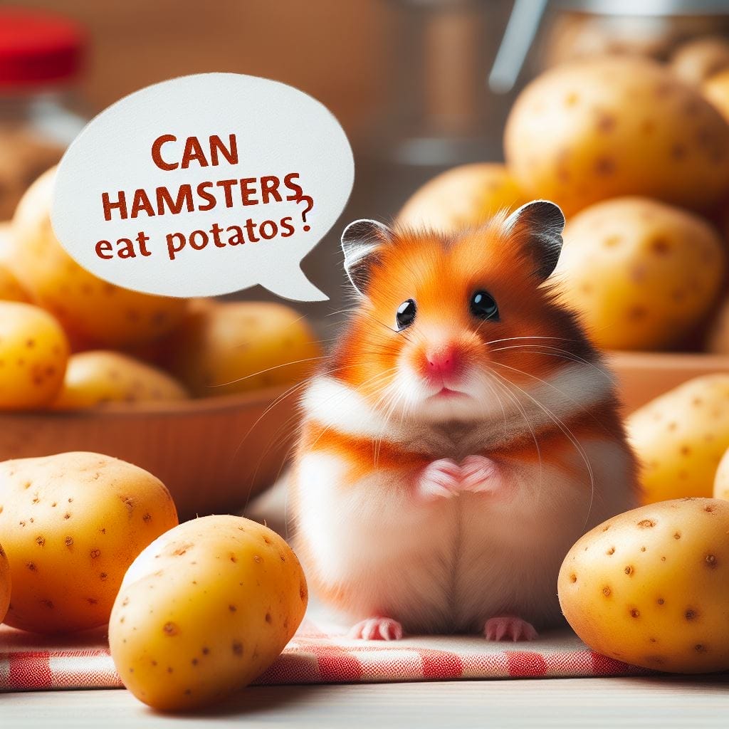 How much Potatoes can you give a hamster?