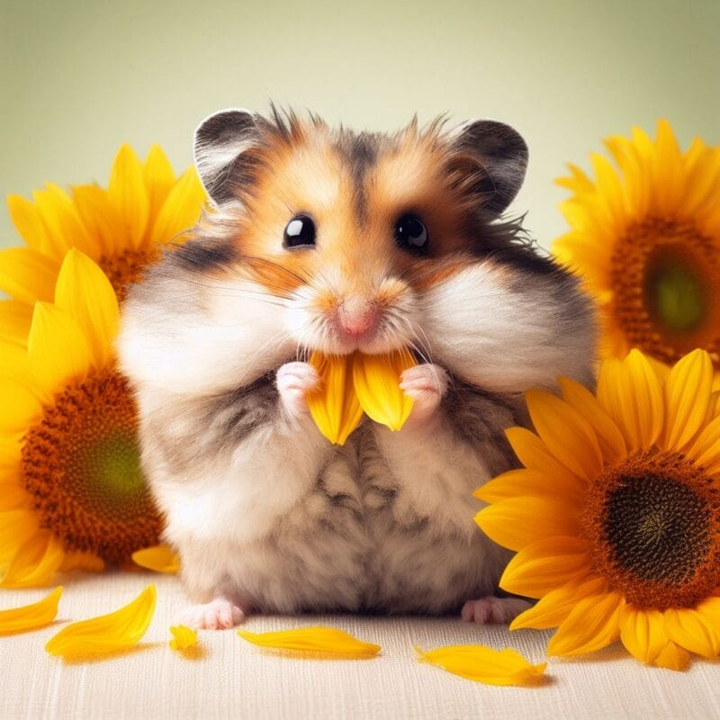 Can Hamsters Eat Sunflower Petals?