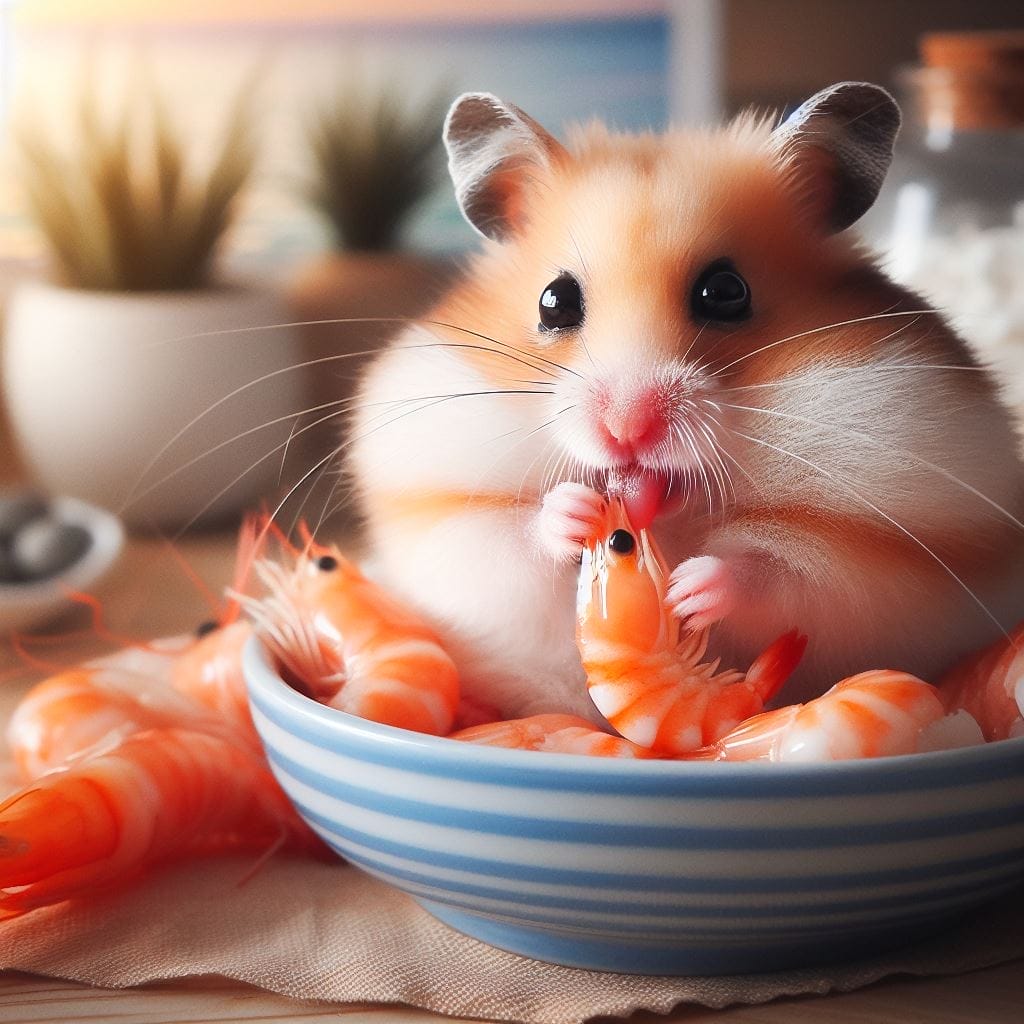 Can Hamsters Eat Shrimp?