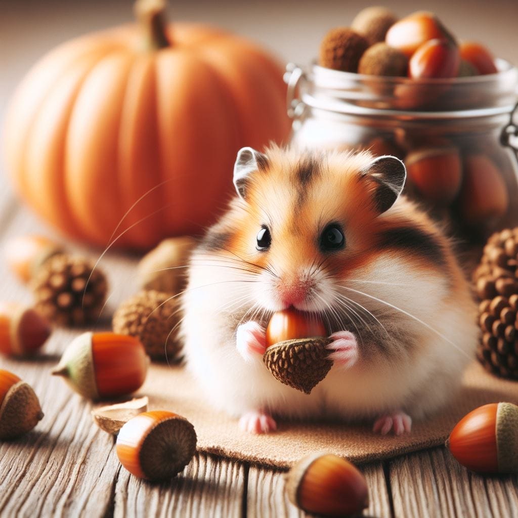 How Much Acorns Can You Give a Hamster?
