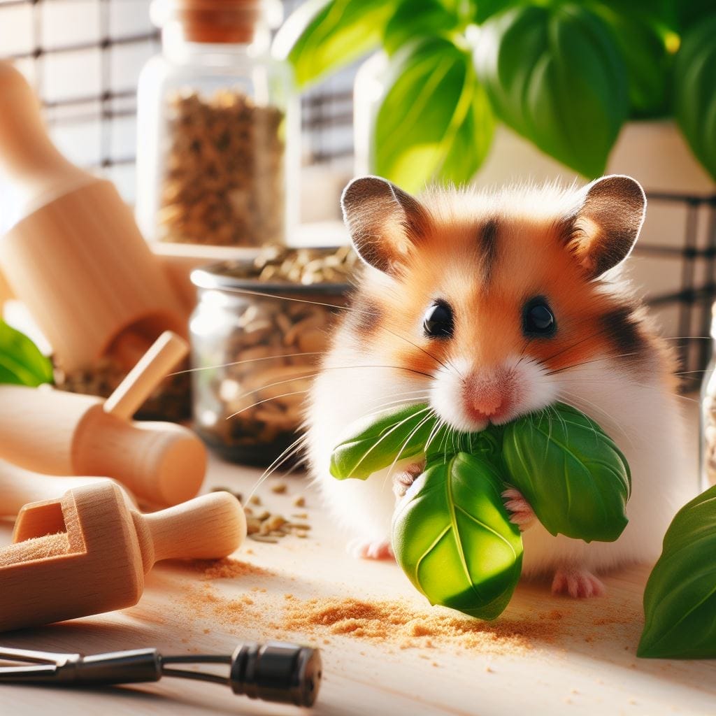 How Much Basil Can You Feed a Hamster?