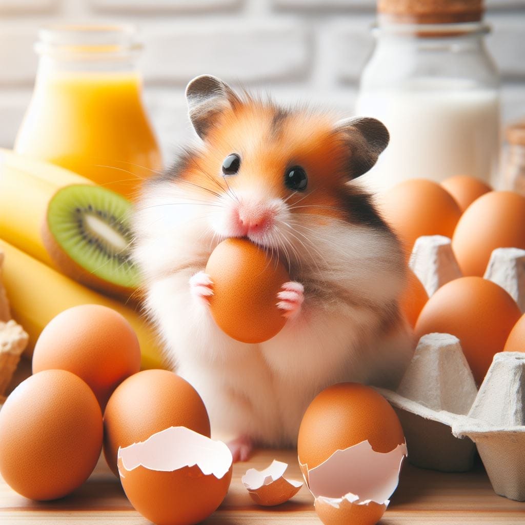 Risk of feeding Eggs to hamster