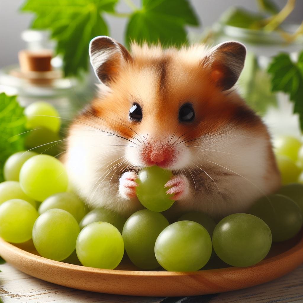 Can Hamsters Eat Green Grapes?