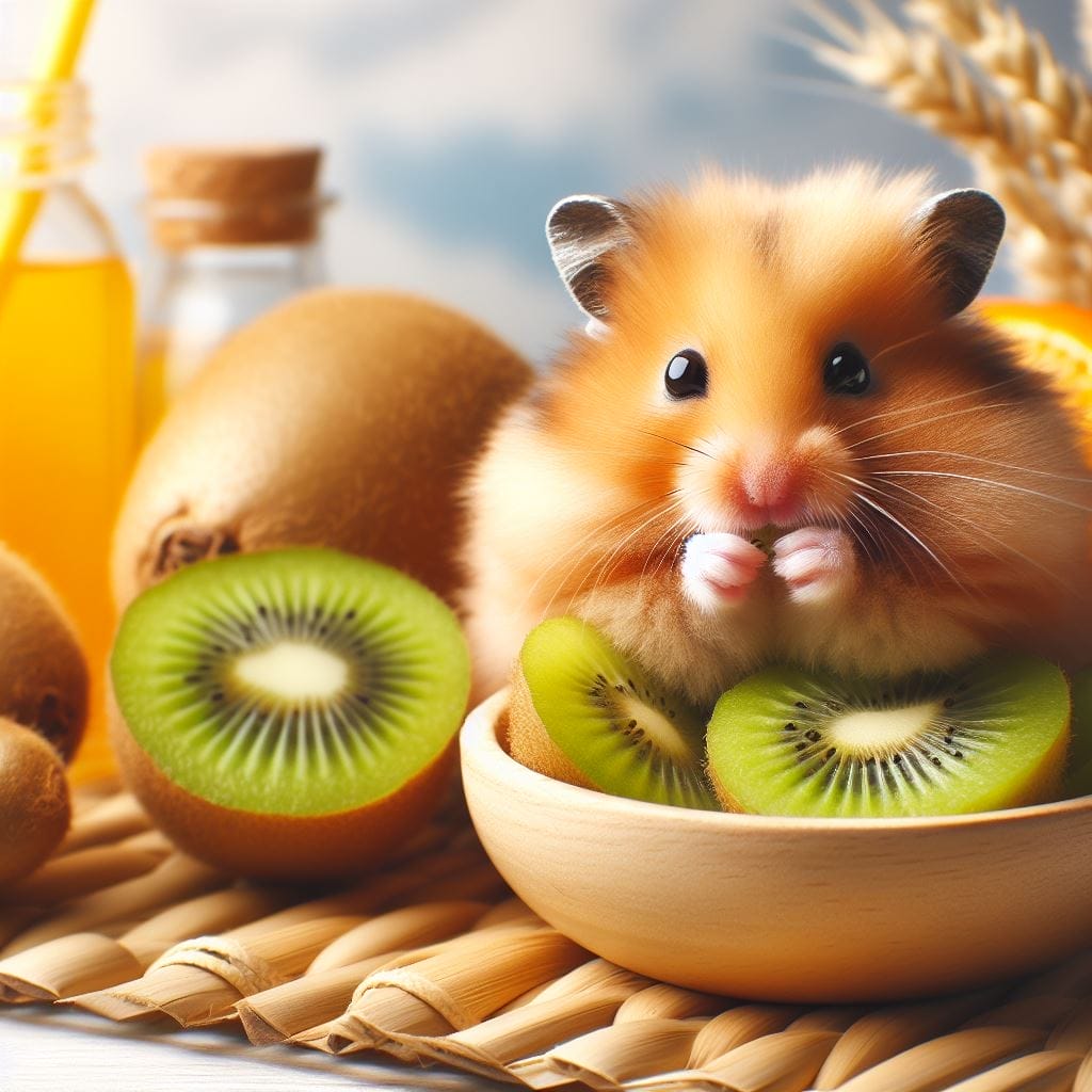How much Kiwi can you give a hamster?