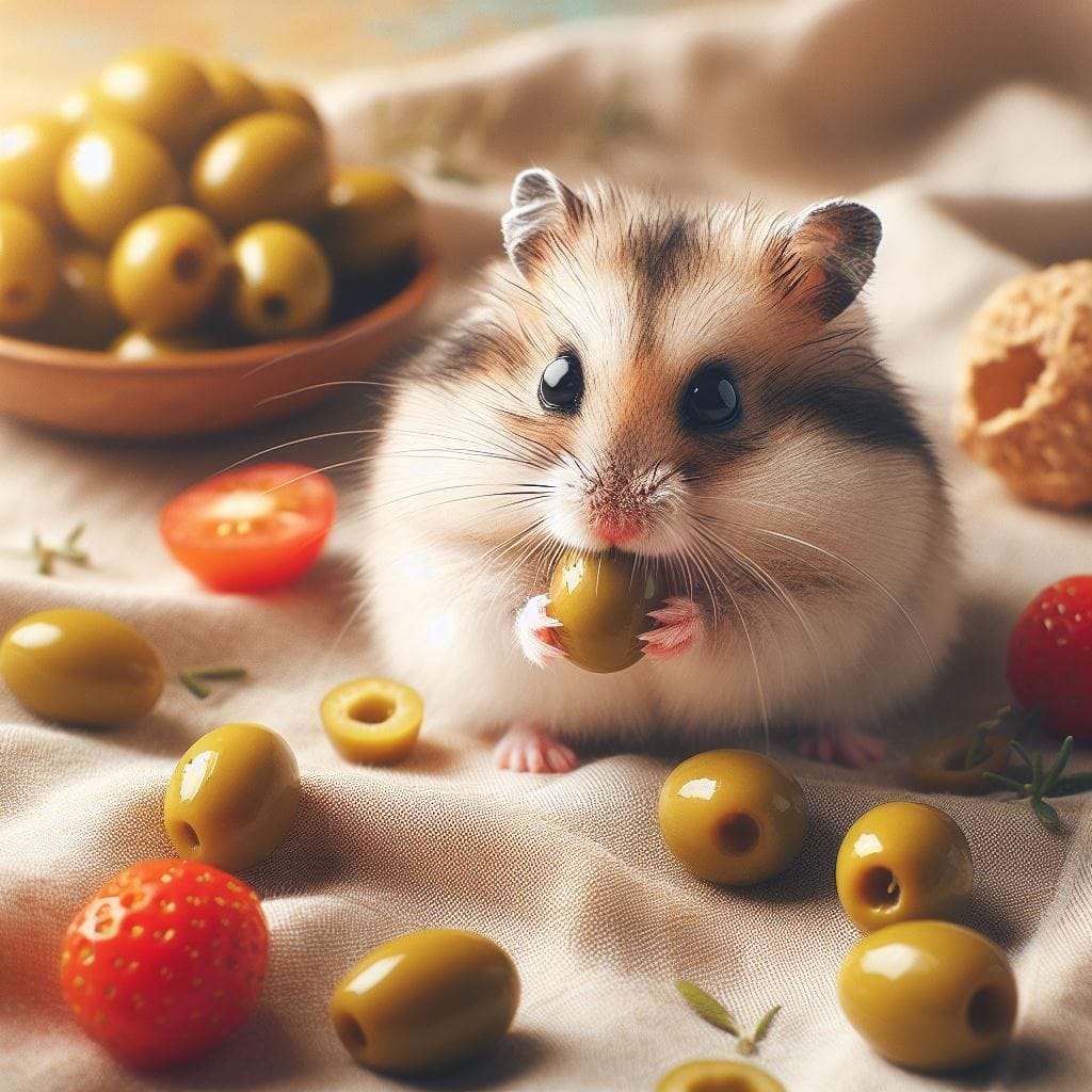 How Many Olives Can You Feed a Hamster?