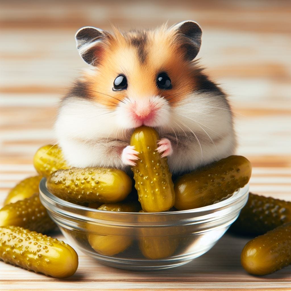 Risk of feeding Pickles to hamster
