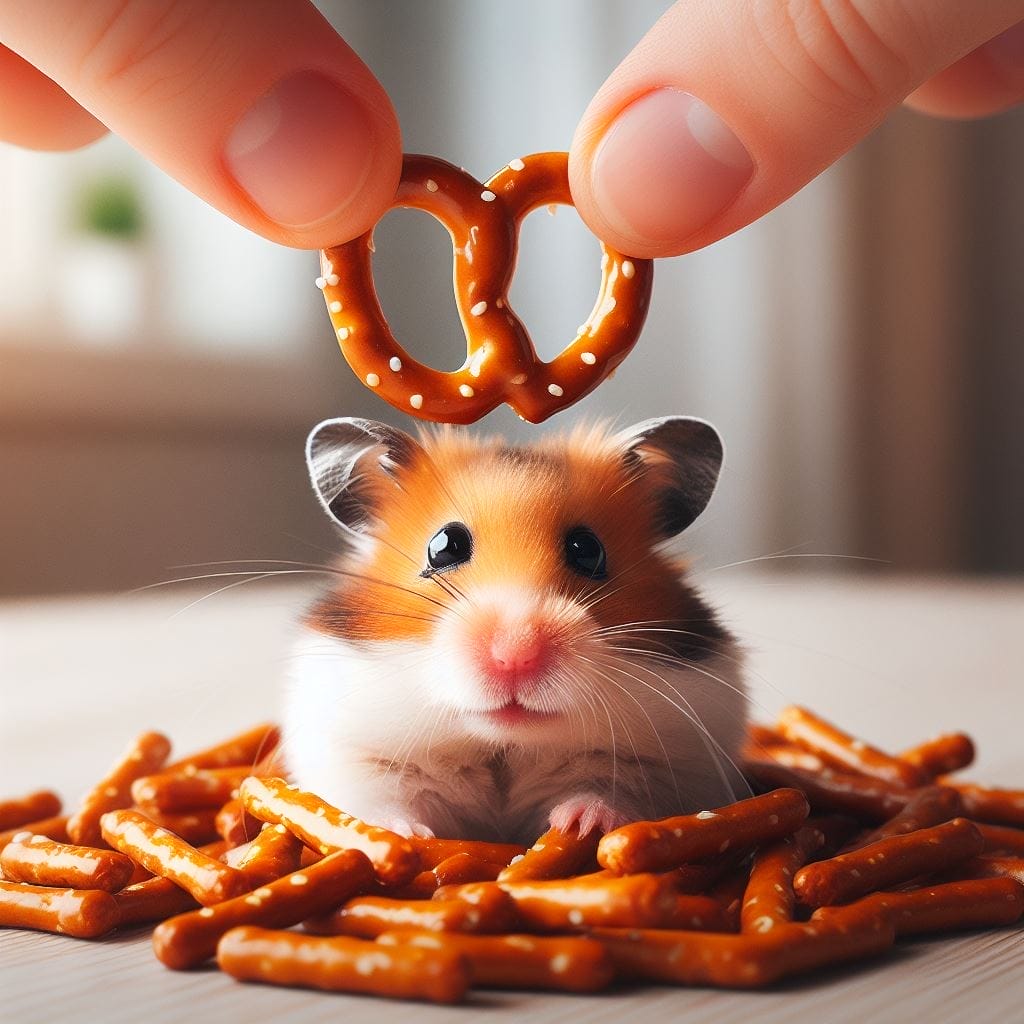 Can hamsters eat Pretzels?