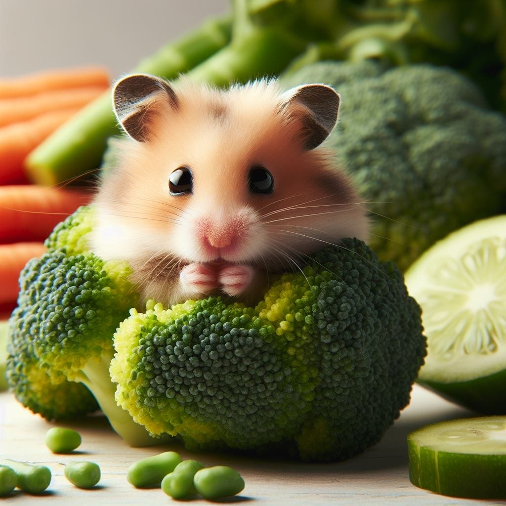 Can Hamsters Eat Raw Broccoli?