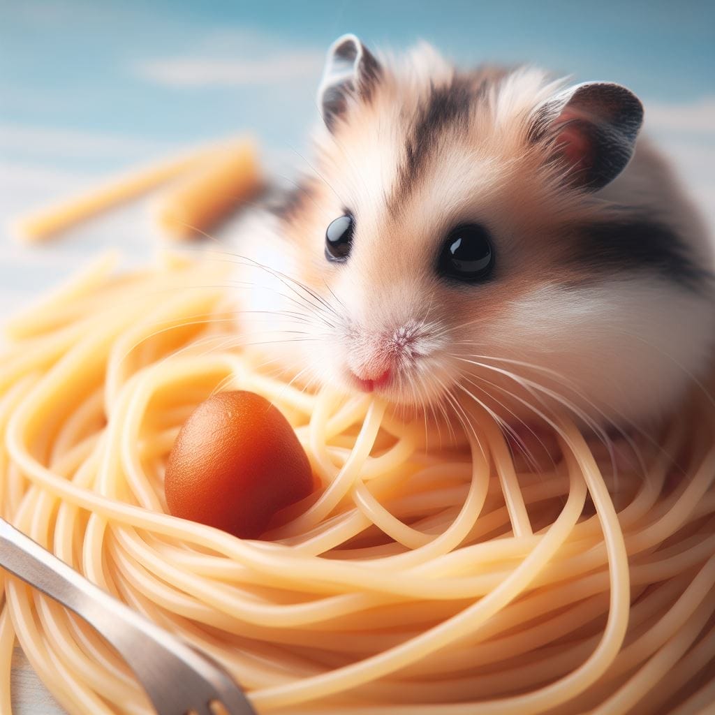 How much Spaghetti can you give a hamster?