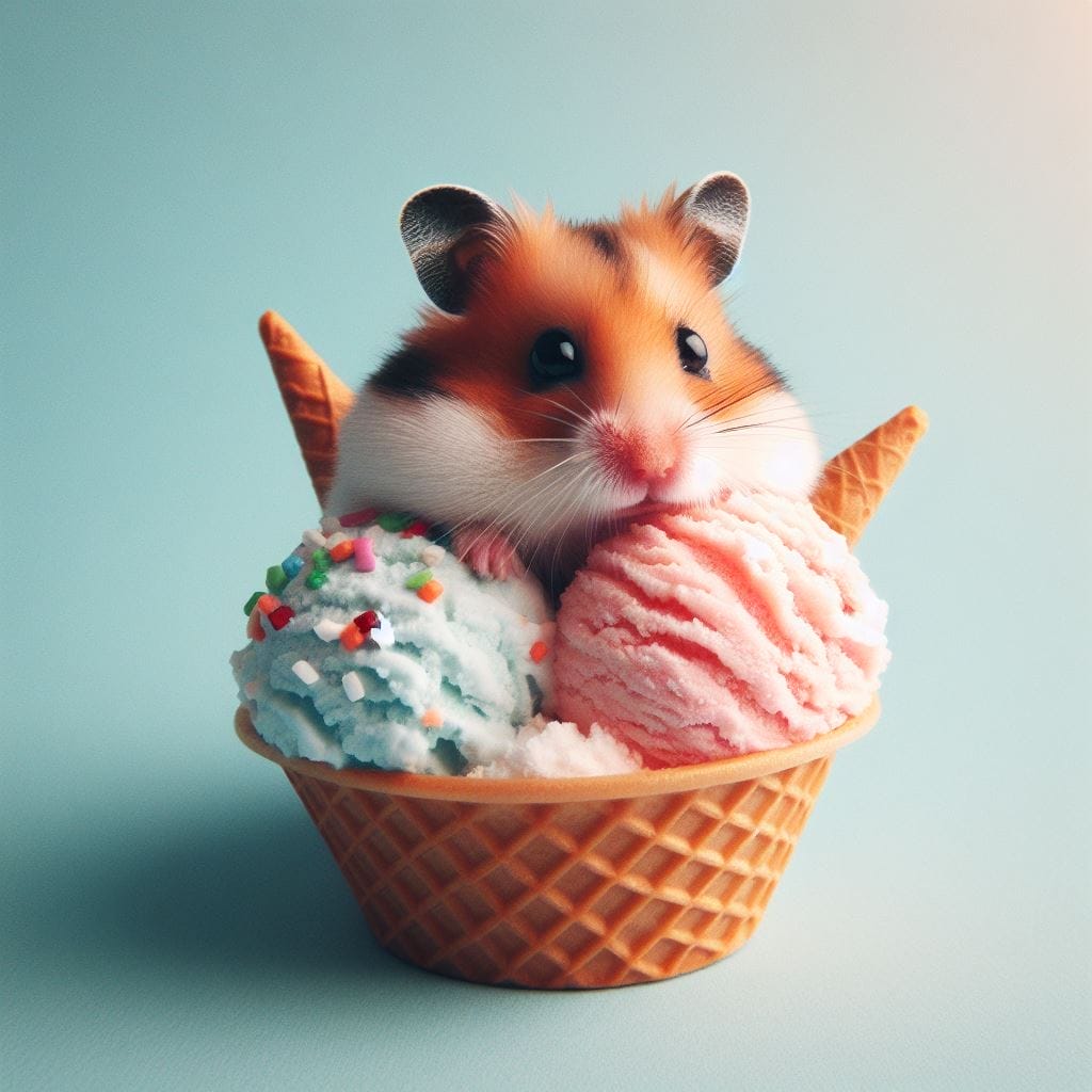 Can hamsters eat Ice Cream?
