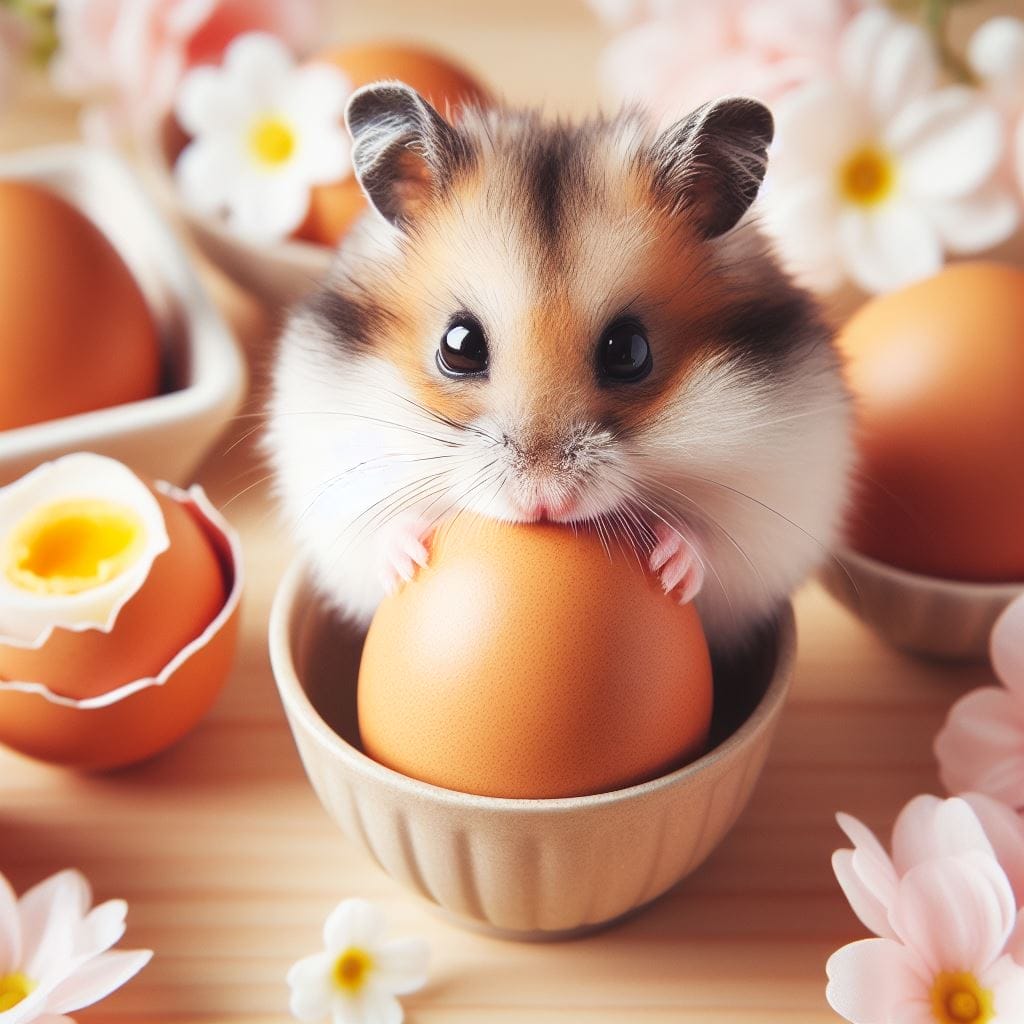 Can hamsters eat Boiled Eggs?