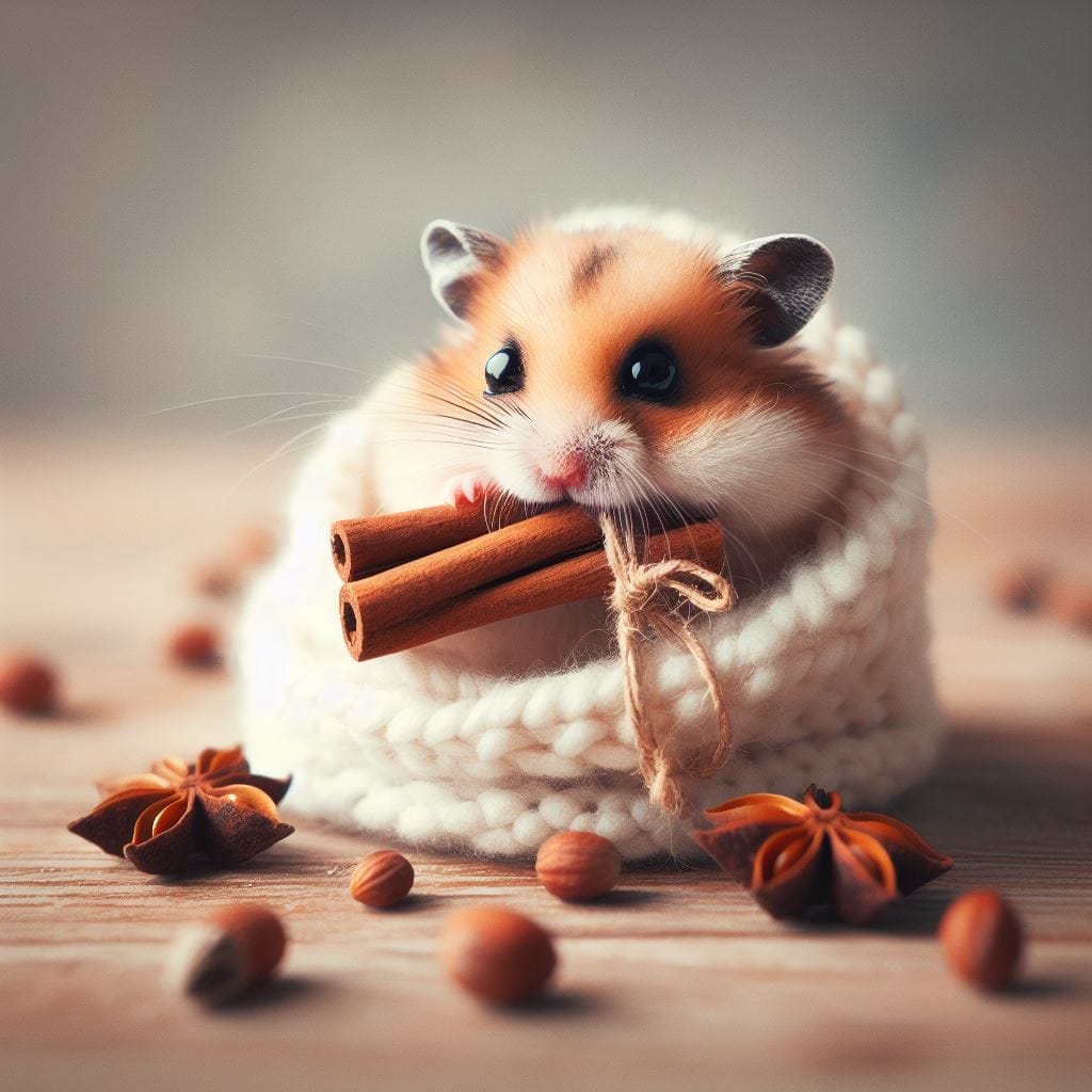 How much Cinnamon can you give a hamster?