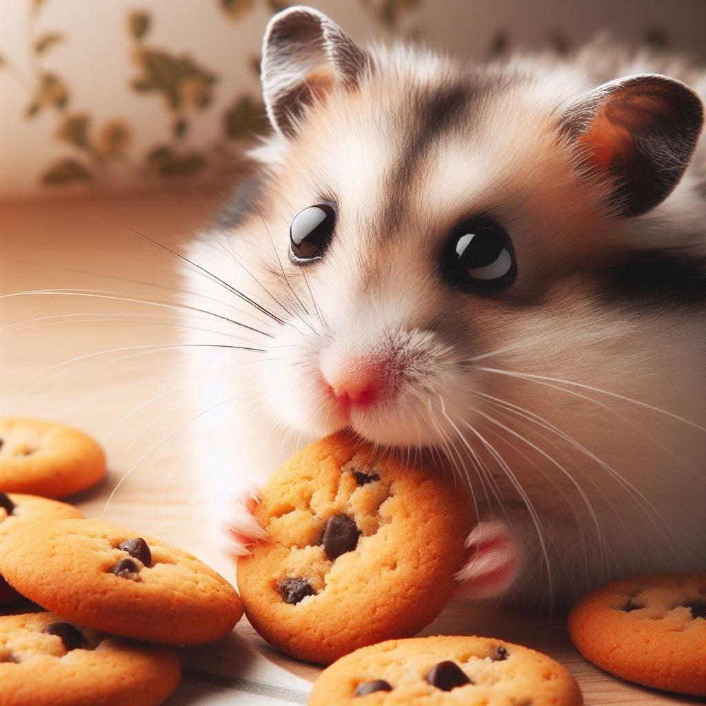 How much Cookies can you give a hamster?