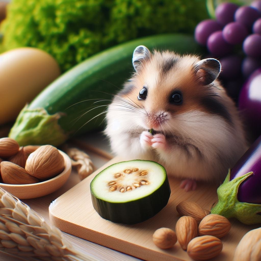 How much Eggplant can you give a hamster?