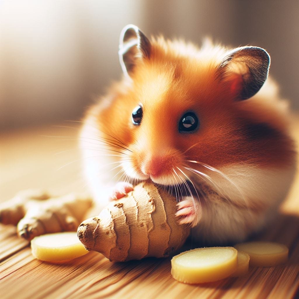 How much Ginger can you give a hamster?