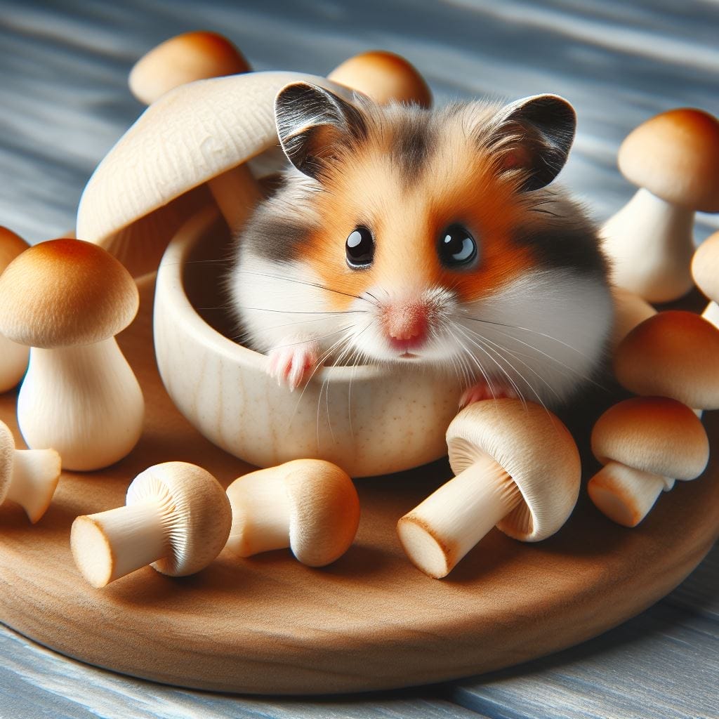How much Mushrooms can you give a hamster?