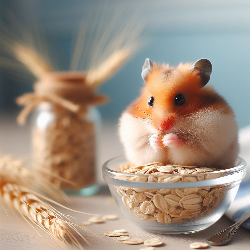 How much Oatmeal can you give a hamster?