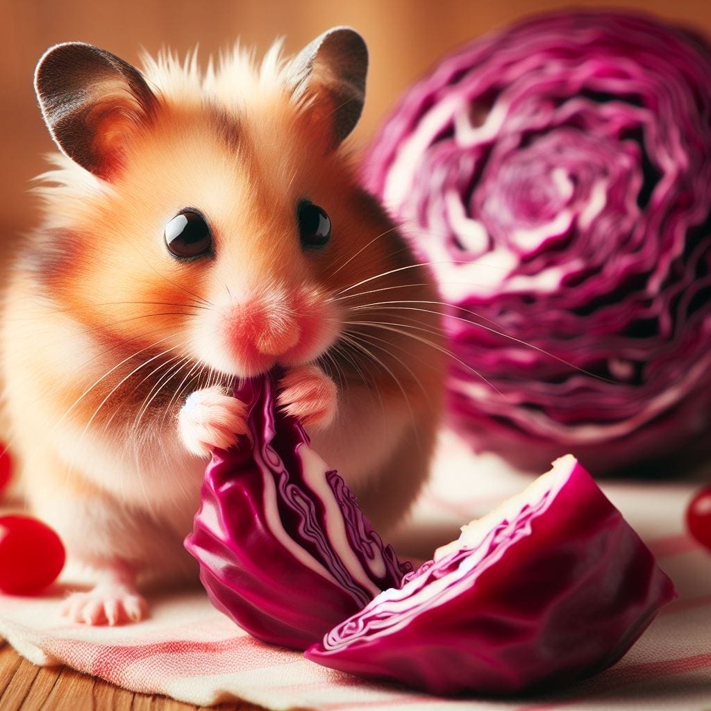 How Much Red Cabbage Can Hamsters Eat?