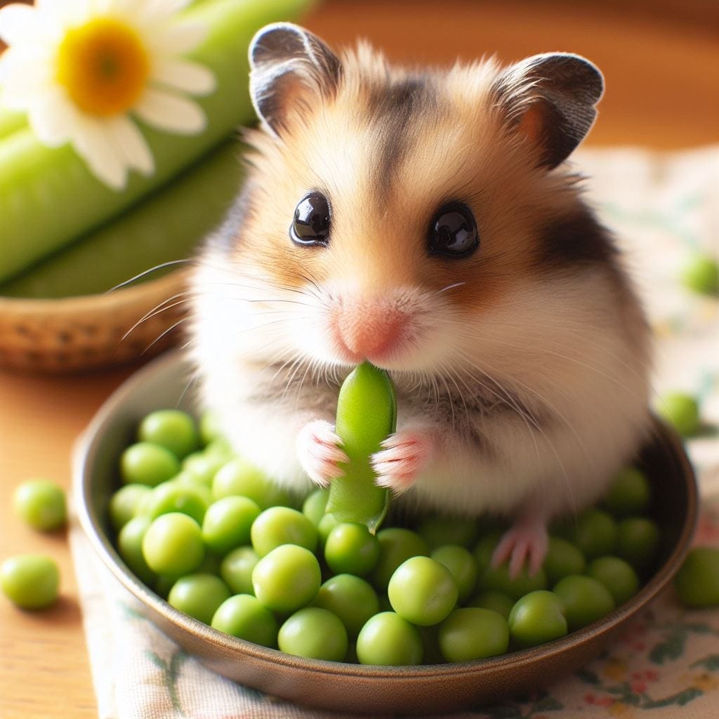 How Much Snap Peas to Feed Hamsters