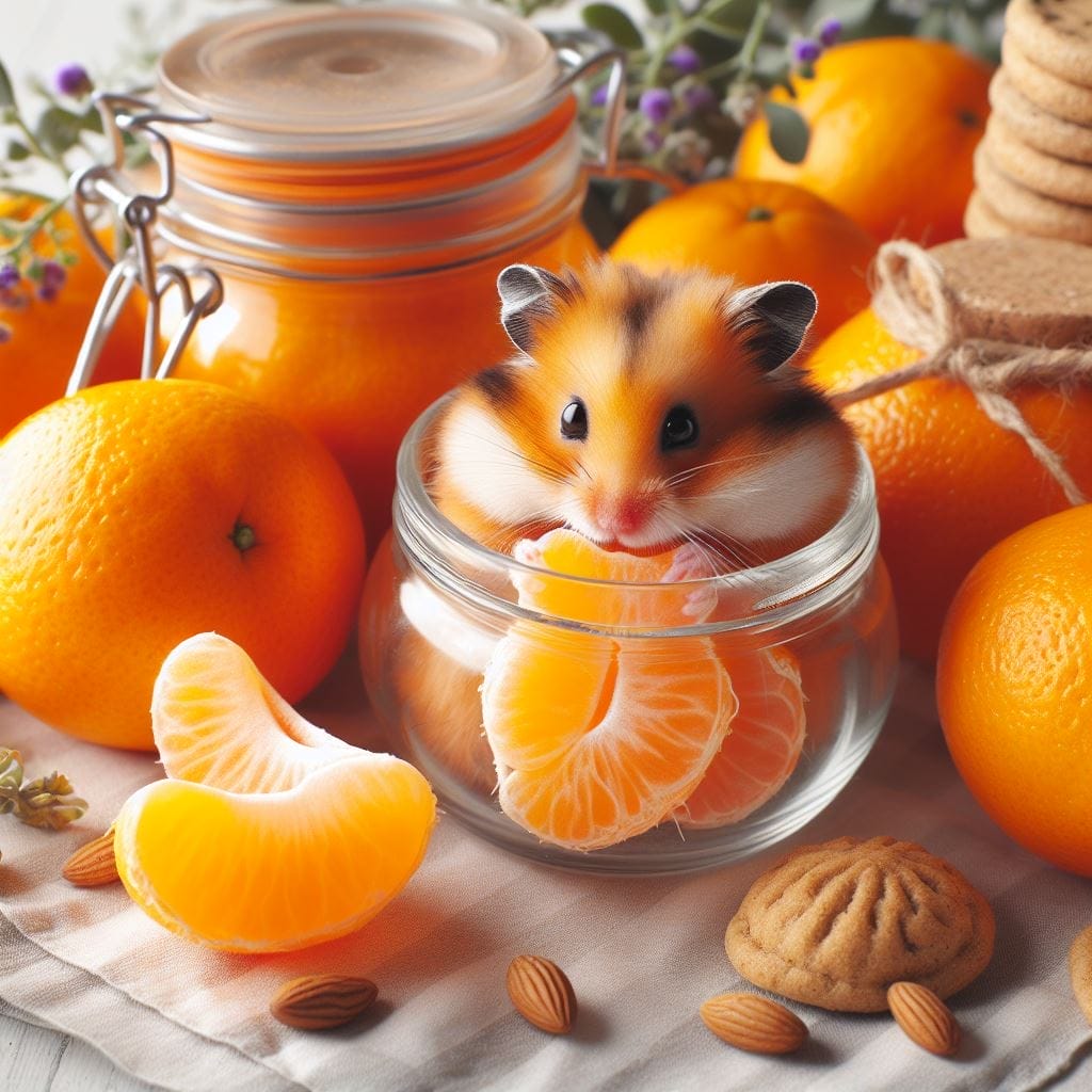 How much Tangerines can you give a hamster?
