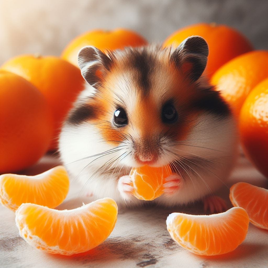 Risk of feeding Tangerines to hamster