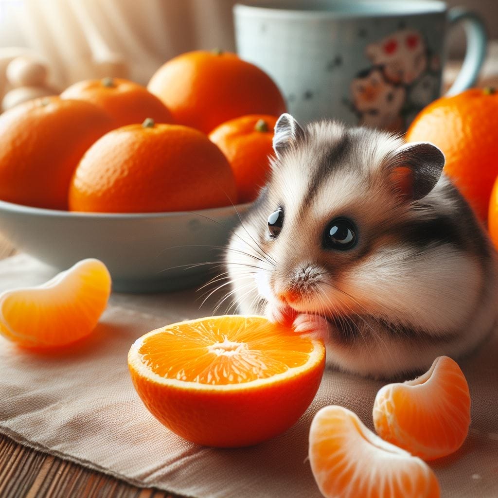 Can hamsters eat Tangerines?