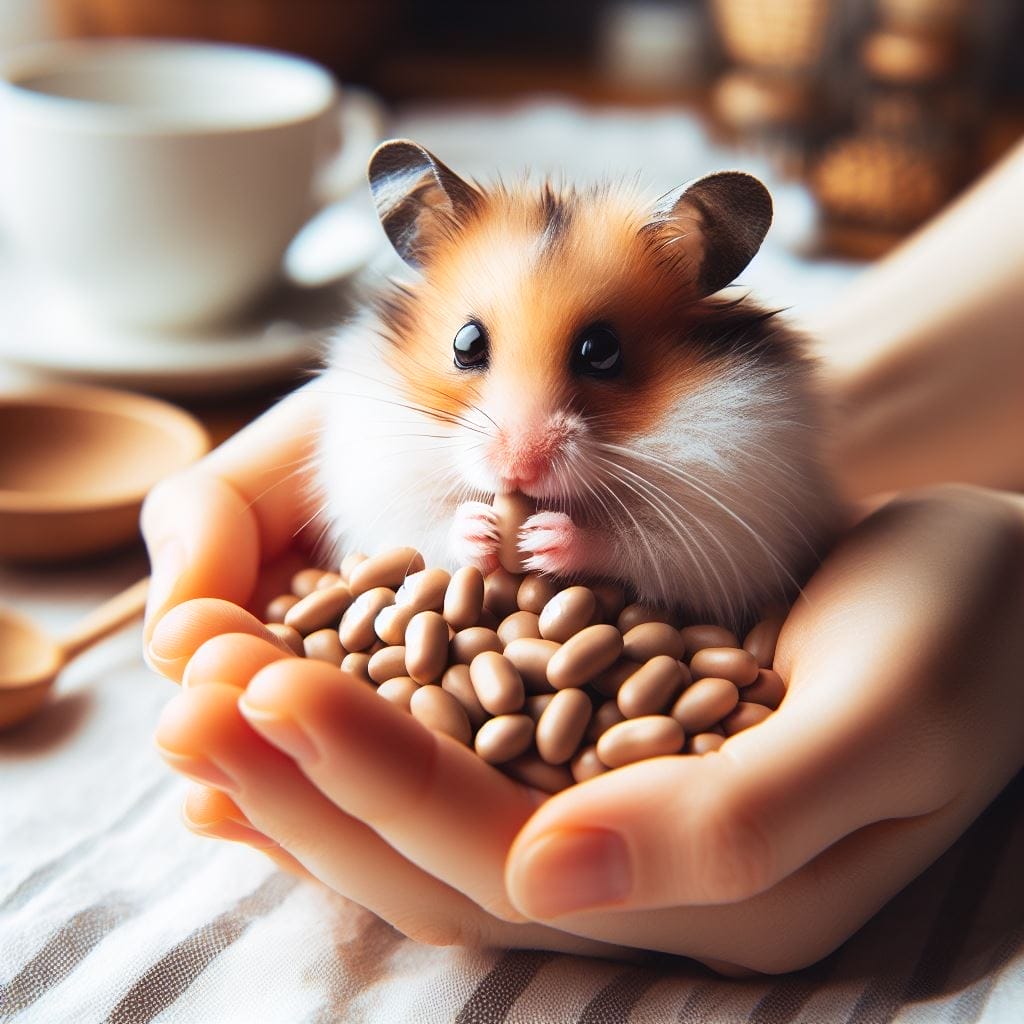 How much Beans can you give a hamster?