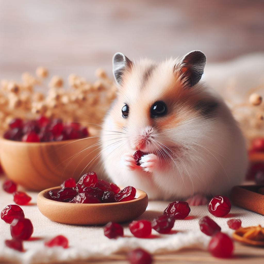 Risk of feeding Dried Cranberries to hamster