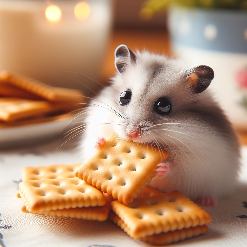 Risk of feeding Saltine Crackers to hamster