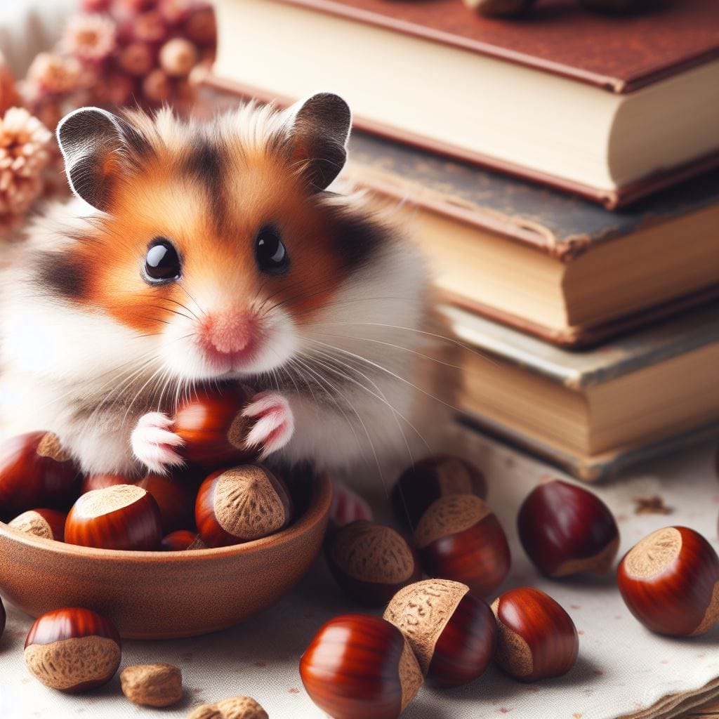 How much Chestnuts can you give a hamster?