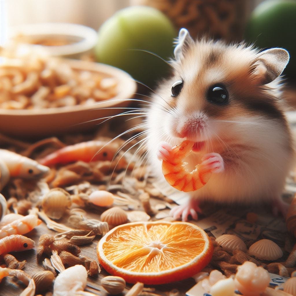 How Much Dried Shrimp Can Hamsters Eat?