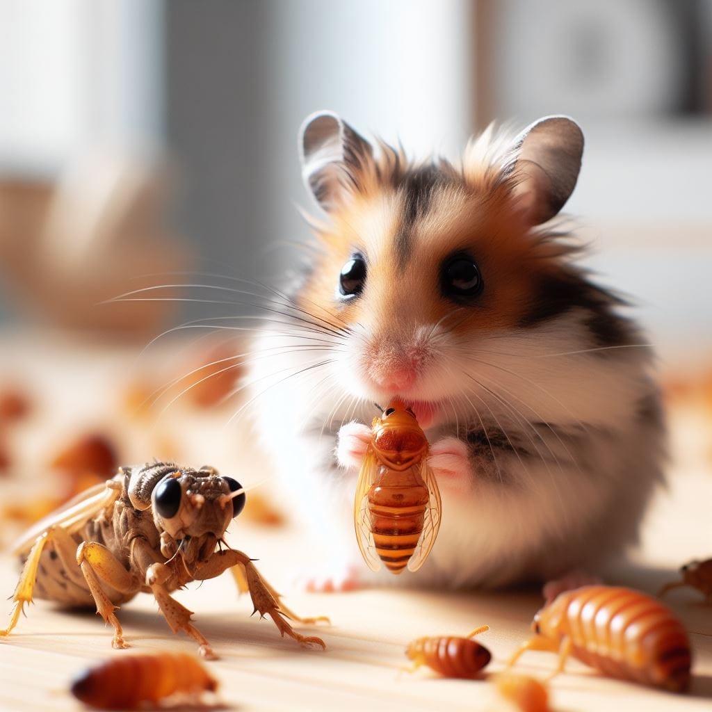 Can Hamsters Eat Insects?