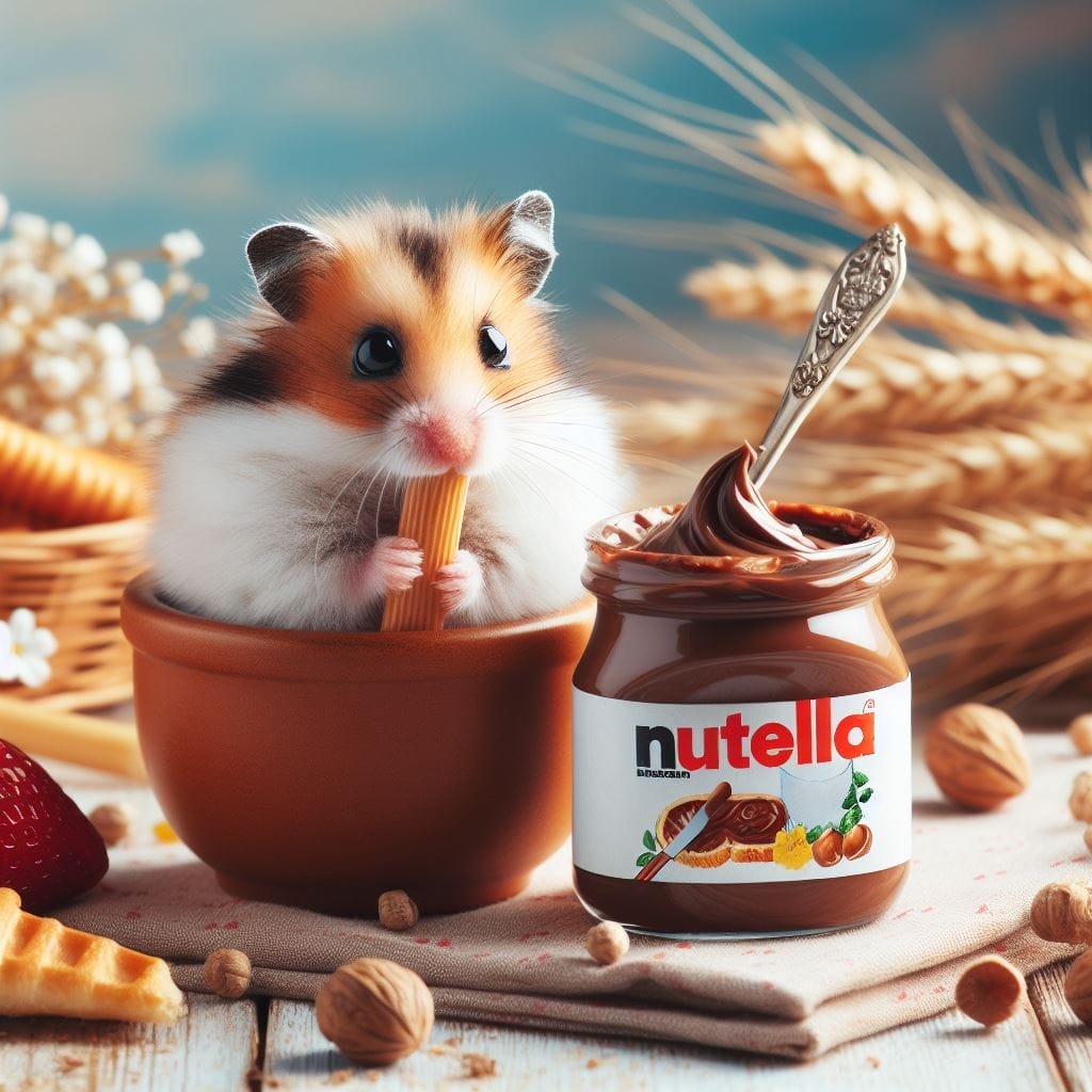 How much Nutella can you give a hamster?
